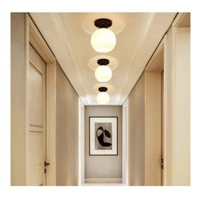 Mylights Opal Beyaz Cam Modern Spor Tekli Tavan Avize