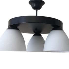 Mylights Opal Cam Retro Üçlü Plofonyer Tavan Avize