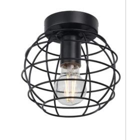 Mylights Plofonyer Armatür Retro Dünya Kafes Tavan Avize