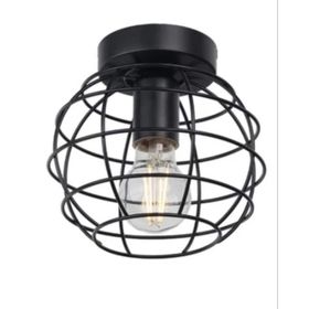 Mylights Plofonyer Armatür Retro Dünya Kafes Tavan Avize