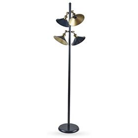 Mylights Retro Mafsalı Dörtlü Hareketli Köşe Lambası Lambader