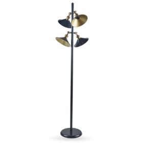 Mylights Retro Mafsalı Dörtlü Hareketli Köşe Lambası Lambader