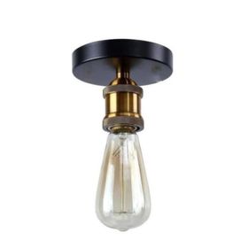 Mylights Retro Mat Gold 10 cm Metal Tavan Avize Armatür Aplik