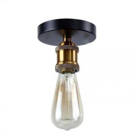 Mylights Retro Mat Gold 10 cm Metal Tavan Avize Armatür Aplik