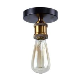 Mylights Retro Mat Gold 10 cm Metal Tavan Avize Armatür Aplik