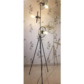 Mylights Retro Rustik 3'lü Üç Ayak Rustik Köşe Lambası Lambader