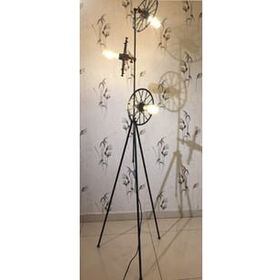 Mylights Retro Rustik 3'lü Üç Ayak Rustik Köşe Lambası Lambader
