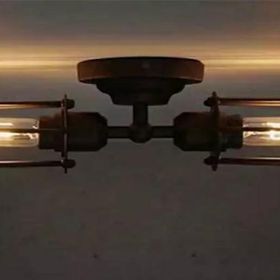 Mylights Retro Rustik Armatür Tavan ve Duvar Aplik Avize