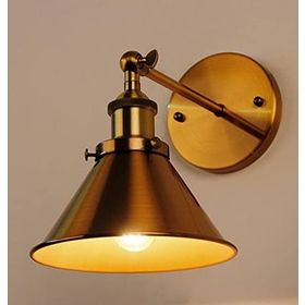 Mylights Retro Rustik Hunı Aplik Mafsalı Hareketli En 18 cm Eskitme Boyalı Aplik