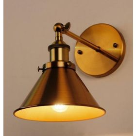 Mylights Retro Rustik Hunı Aplik Mafsalı Hareketli En 18 cm Eskitme Boyalı Aplik