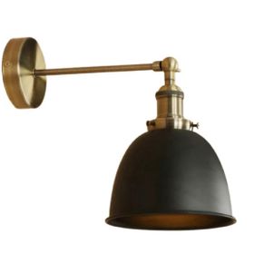 Mylights Retro Rustik Mafsalı Hareketli Duvar Lambası Aplik