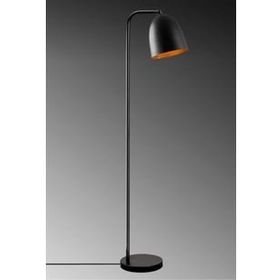 Mylights Retro Rustik Mat Siyah Yerden Aydınlatma Köşe Lambası Lambader