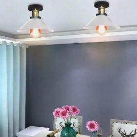 Mylights Retro Rustik Plofonyer Tavan Avize Vintage Avize Tek Fiyatıdır