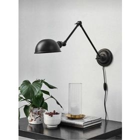Mylights Retro Rustik Siyah Duvar Lambası Aplik