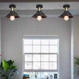 Mylights Retro Rustik Vintage Metal Plofonyer Tavan Avize Tek Fiyatıdır