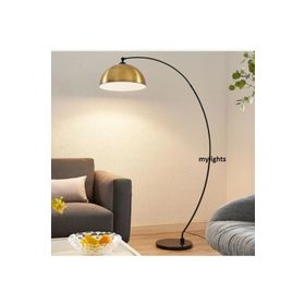 Mylights Retro Vintage Harekli Başlıklık Yerden Aydınlatma Köşe Lambası Lambader