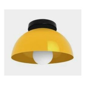 Mylights Sarı 30 cm Modern Spor Plofonyer Tavan Avize