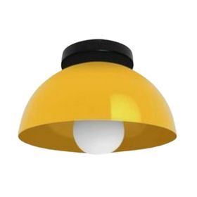 Mylights Sarı 40 cm Spor Modern Plofonyer Tavan Armatür Avize