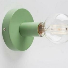 Mylights Su Yeşili Retro Rustik Amplik Tavan Armatür Avize