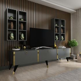 Myniture Festival G3002-4 Antrasit Tv Ünitesi