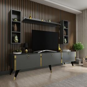 Myniture Festival G3008-4 Antrasit Tv Ünitesi