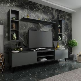 Myniture Festival Q3009-4 Antrasit Tv Ünitesi