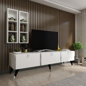 Myniture Festival S3003-1 Beyaz Tv Ünitesi