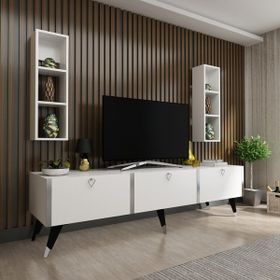 Myniture Festival S3004-1 Beyaz Tv Ünitesi