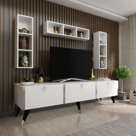 Myniture Festival S3007-1 Beyaz Tv Ünitesi