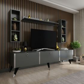 Myniture Festival S3008-4 Antrasit Tv Ünitesi
