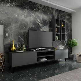 Myniture Q3800-4 Antrasit Festival TV Ünitesi