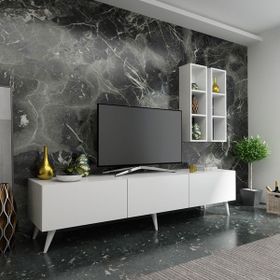 Myniture Q3803-1 Beyaz Festival Tv Ünitesi