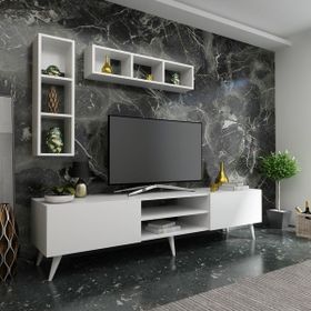 Myniture Q3805-1 Beyaz Festival Tv Ünitesi