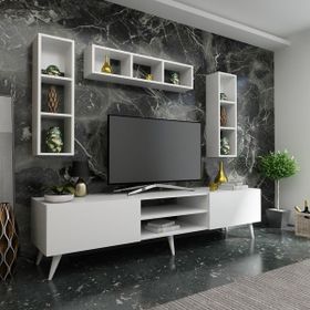 Myniture Q3806-1 Beyaz Festival Tv Ünitesi