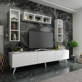 Myniture Q3807-1 Beyaz Festival Tv Ünitesi
