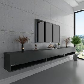 Myniture S6103-4 Antrasit Duvara Monte Tv Sehpası