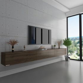 Myniture S6108-2 Ceviz Duvara Monte Tv Sehpası