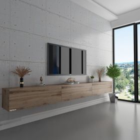 Myniture S6108-3 Çırağan Duvara Monte Tv Sehpası