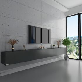 Myniture S6108-4 Antrasit Duvara Monte Tv Sehpası