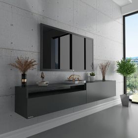 Myniture S6110-4 Antrasit Duvara Monte Tv Sehpası