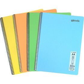 Mynote Flex A4 80 Yaprak PP Kapak Turuncu Çizgili Defter