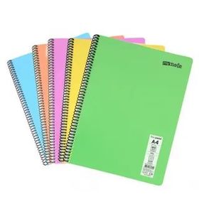 Mynote MFXPA-A4120-Ç Flex Pastel PP Kapak A4 120 Yaprak Çizgili Spiralli Defter