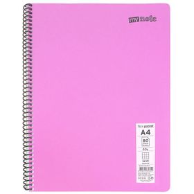 Mynote MFXPA-A4140-Ç Flex Pastel PP Kapak A4 140 Yaprak Çizgili Spiralli Defter