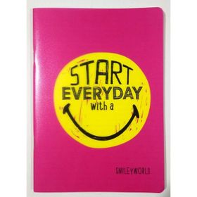 Mynote Smıley Campus 26x18,5 40 Yaprak Kareli Defter
