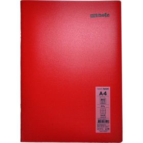 Mynote Text Neon A4 80 Yp Kareli Kırmızı Defter