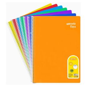 Mynote UC38120Ç Flex Spiralli PP 120 Yaprak A4 Çizgili Defter