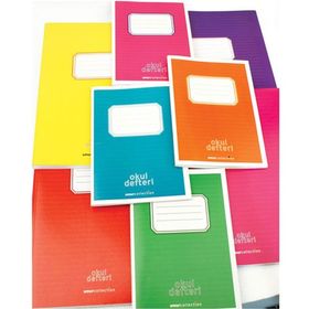 Mynote UCPP4013Ç Text PP Kapak 80 Yaprak A4 Çizgili Defter