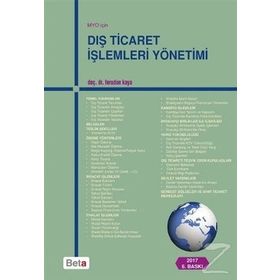 MYO İçin Dış Ticaret İşlemleri Yönetimi - Ferudun Kaya