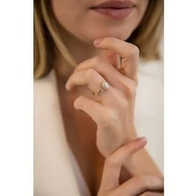 MYOROGOLD 14 Ayar Baget Altın Yüzük