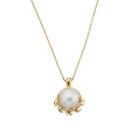 MYOROGOLD 14 Ayar İnci Altın Kolye